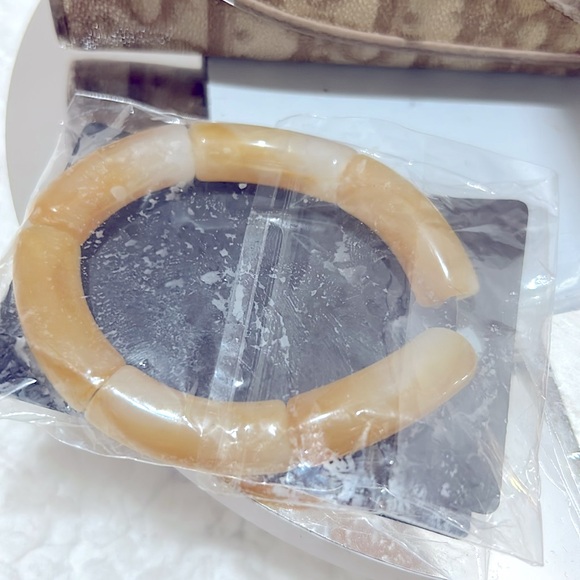 EUC Christian Dior John Galliano Vintage Beige Trotter Monogram Logo Wallet - Picture 2 of 14